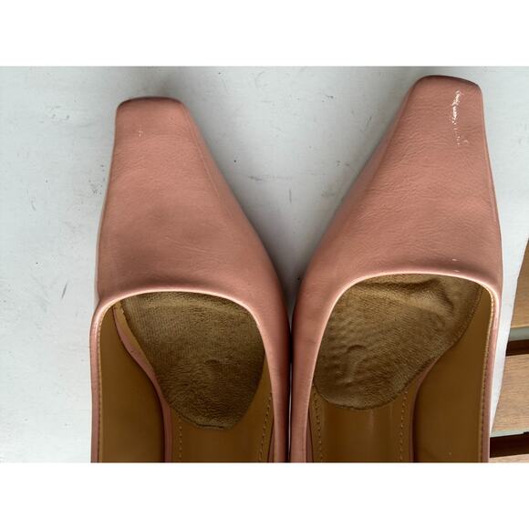 Statement Women's Blink Pump blush gold Preppy, Party dress block heel size 8 - Picture 5 of 9